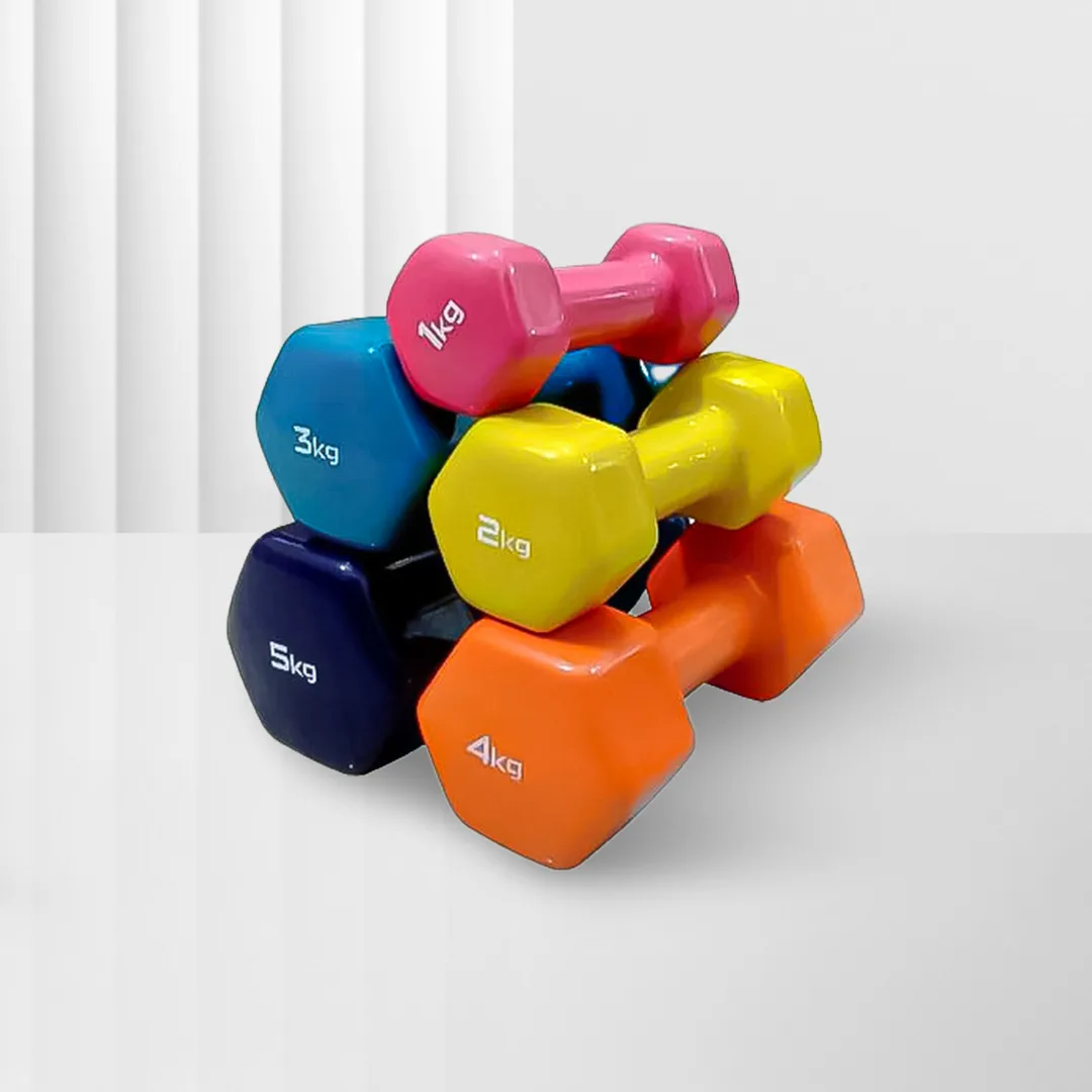 ALIRON Vinly Coated Dumbbell