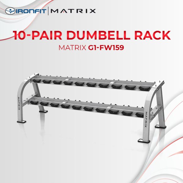 10-Pair Dumbell Rack MATRIX G1-FW159