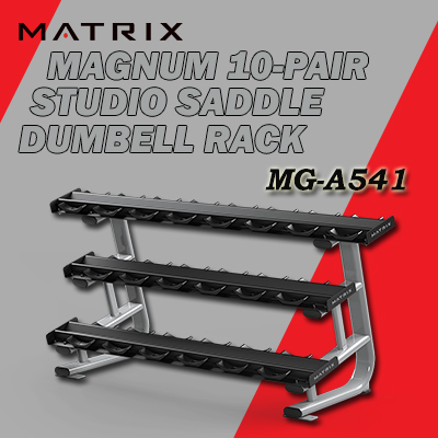 10-Pair Studio Pro-Style Dumbell Rack MATRIX MAGNUM MG-A541