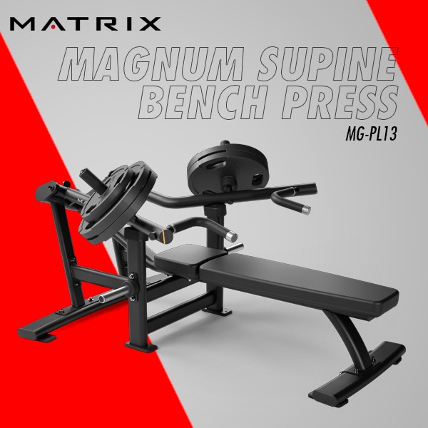 Supine Bench Press MATRIX MAGNUM MG-PL13