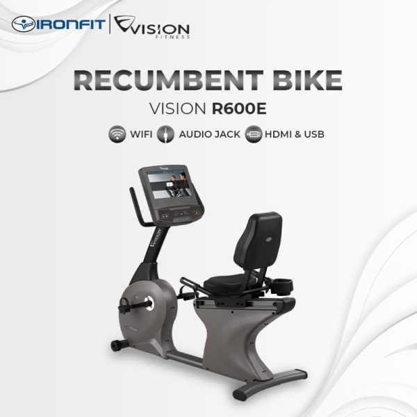 Recumbent Bike VISION - R600E ( Entertainment )