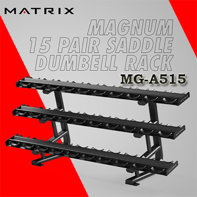 15-Pair Pro-Style Dumbell Rack MATRIX MAGNUM MG-A515