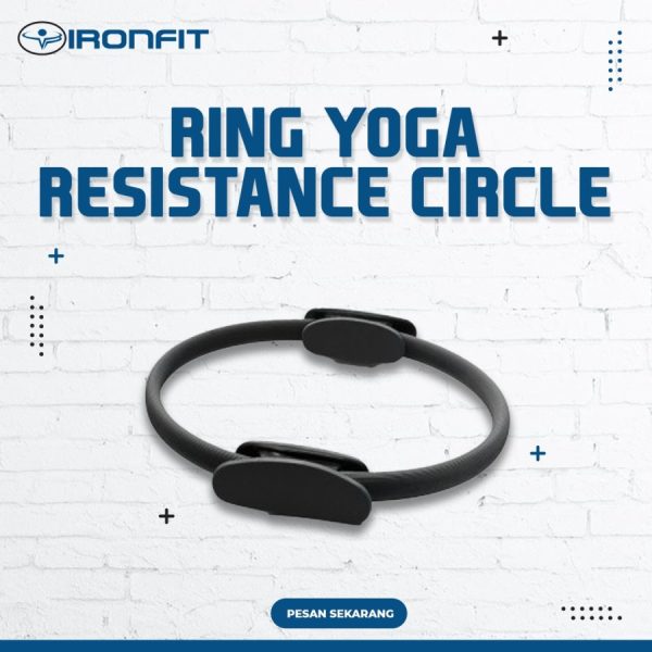 Pilates Ring Yoga Resistance Circle IRONFIT - Black