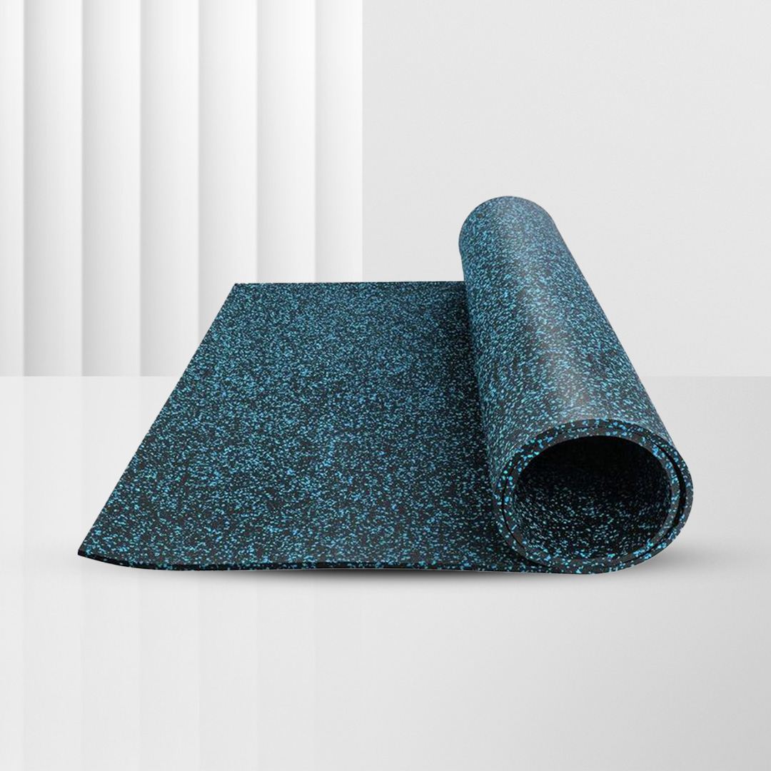 Rubber mat Blue dots